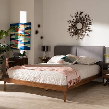 Ellerman tufted on sale platform bed